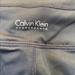 Calvin Klein black crop leggings